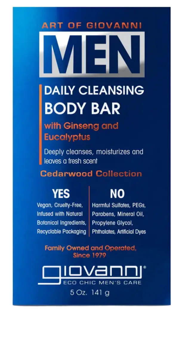 Giovanni Men Daily Cleansing Body Bar