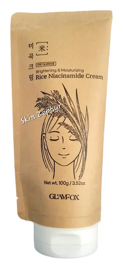 GLAMFOX Rice Niacinamide Cream