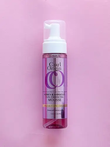 Curl Origin honey & hibiscus curl enhancing mousse