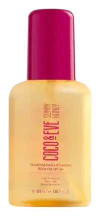 Coco & Eve Tan Boosting Anti-Aging Body Oil SPF30