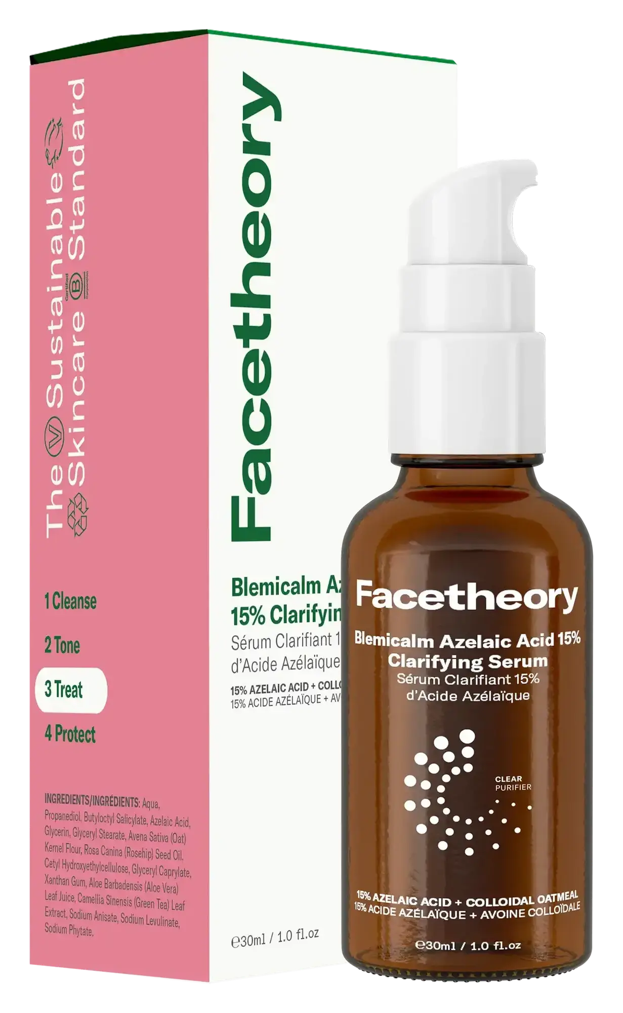 FaceTheory Blemicalm Azelaic Acid 15% Clarifying Serum