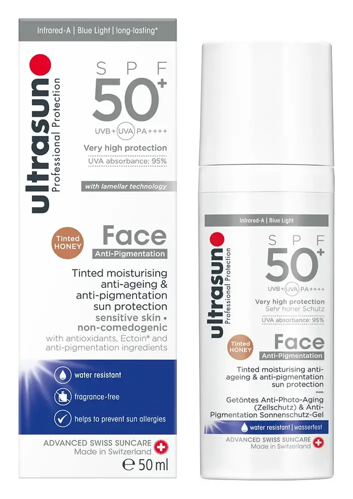 Ultrasun Face Anti-Pigmentation Tinted SPF 50+ Honey