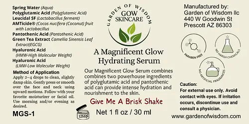 Garden of Wisdom A Magnificent Glow Hydrating Serum