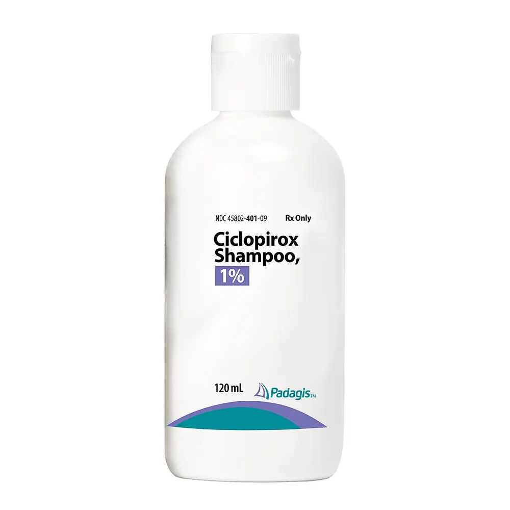 Padagis Ciclopirox Shampoo, 1%
