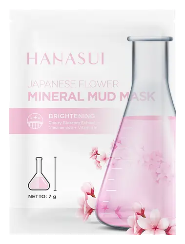 Hanasui Mineral Mud Mask Japanese Flower