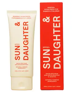Sun & Daughter Mineral Sunscreen For Babies & Children SPF 50+