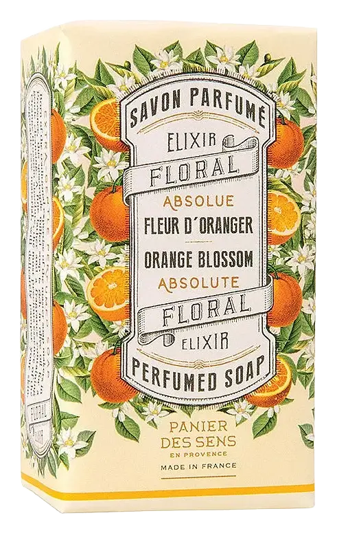 Panier des Sens Orange Blossom Absolute Floral Elixir Perfumed Soap