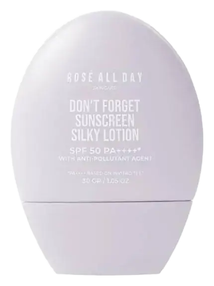 Rose All Day Don't Forget Sunscreen Silky Lotion SPF 50