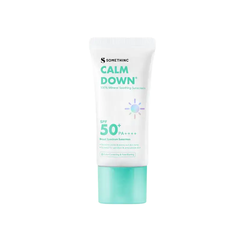 Somethinc Calm Down 100% Mineral Soothing Sunscreen SPF 50+ PA++++