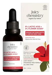 Juicy Chemistry 5% Lactic Acid + 3% Flower Acids Serum