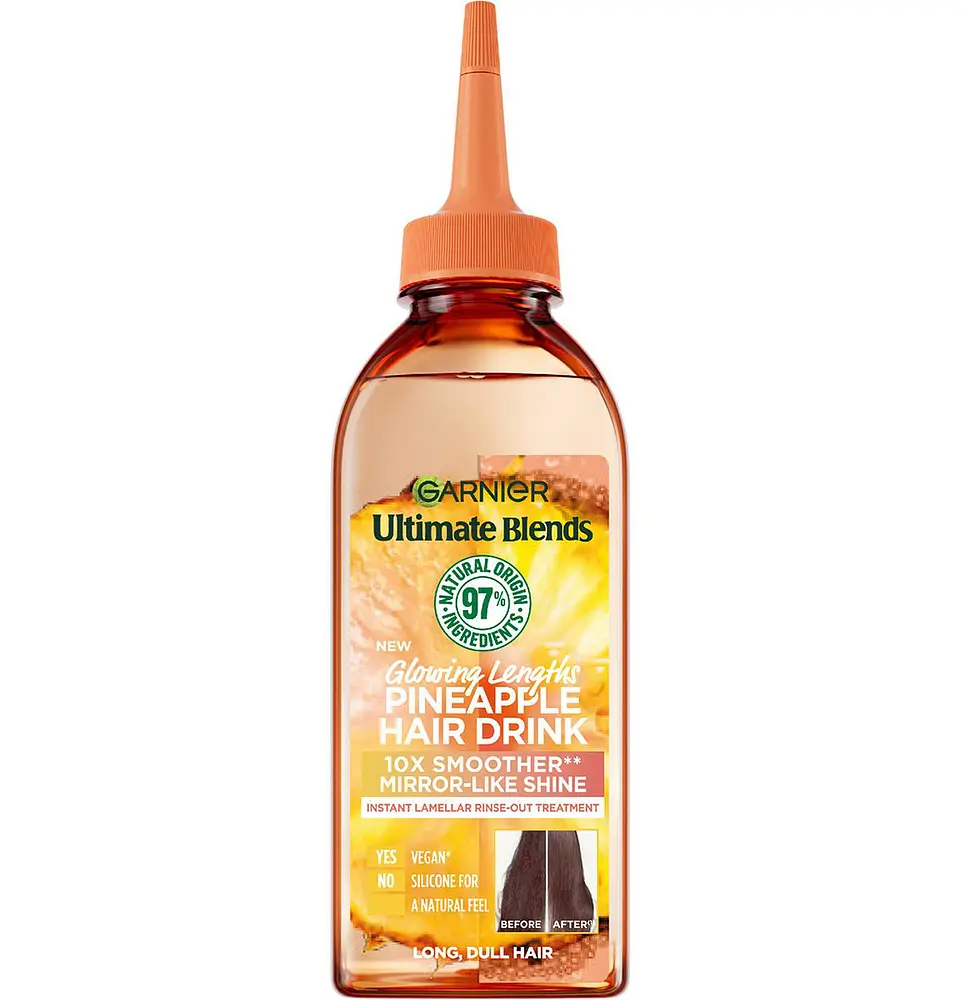 Garnier Ultimate Blends Glowing Lengths Pineapple Hair Drink
