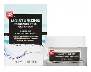 Walgreens Moisturizing Gel Cream Fragrance Free