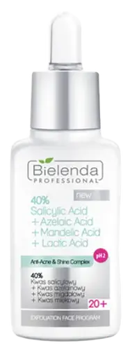 Bielenda 40% Salicylic Acid + Mandelic Acid + Lactic Acid