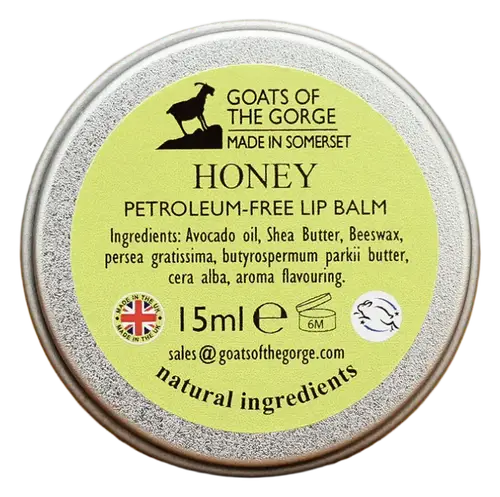 Goats of the Gorge Petroleum-Free Lip Balm Honey