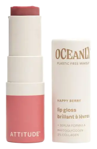 ATTITUDE Oceanly Lip Gloss Stick Happy Berry