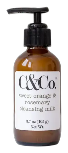 C&Co Handcrafted Skincare Sweet Orange & Rosemary Cleansing Milk