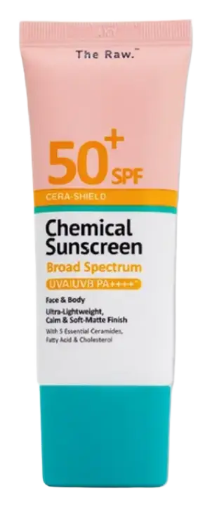 The Raw Cera-Shield Chemical Sunscreen SPF 50+