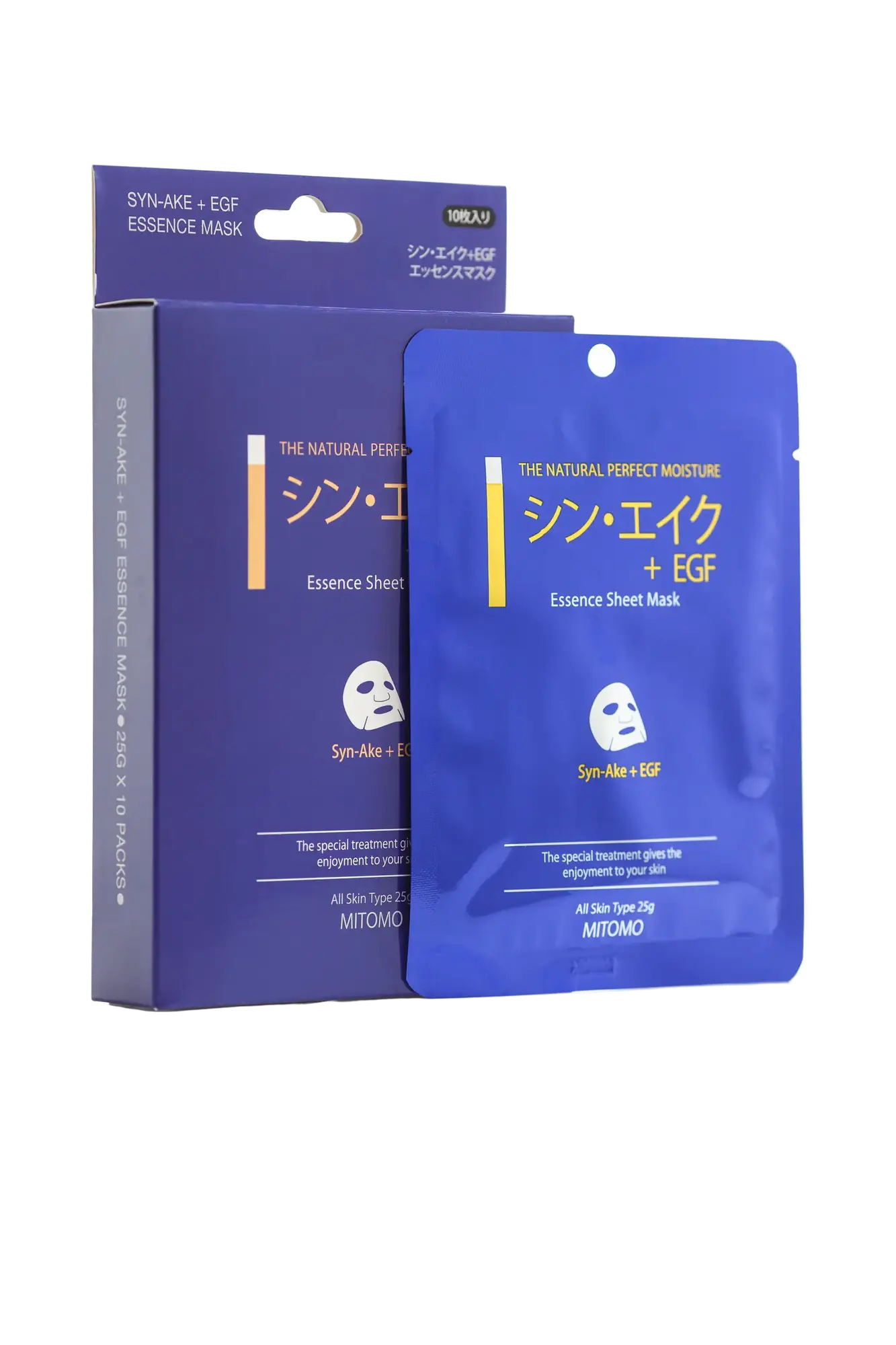 Mitomo Syn-Ake + EGF Essence Sheet Mask