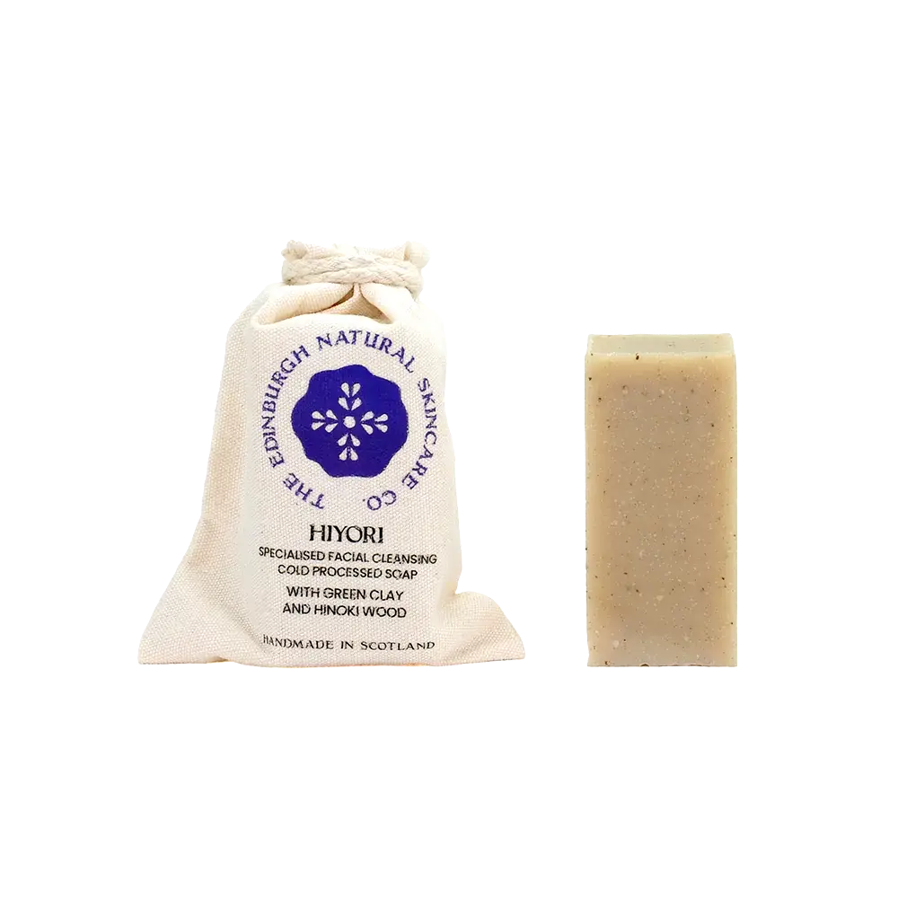 The Edinburgh Natural Skincare Company Hiyori Specialised Facial Cleansing Cold Processed Soap