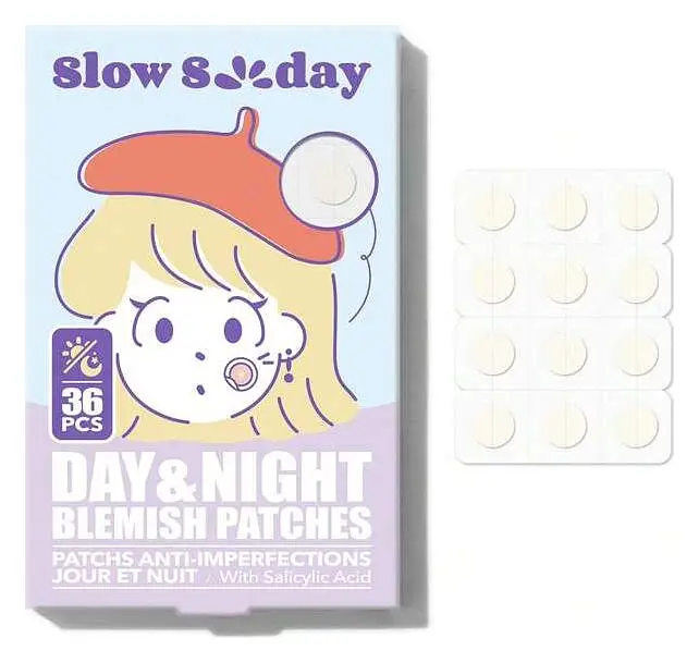 Slow Sunday Hydrocolloid Acne Pimple Patch Day & Night