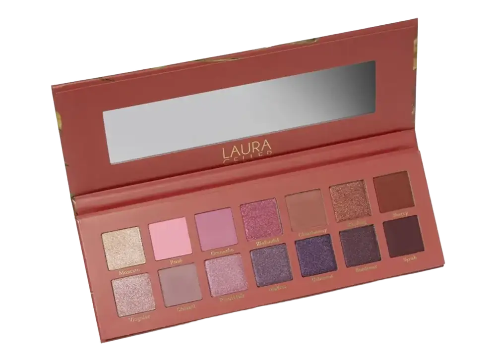 Laura Geller The Casual Collection 14 Multi-Finish Eyeshadow Palette Berry & Blossom