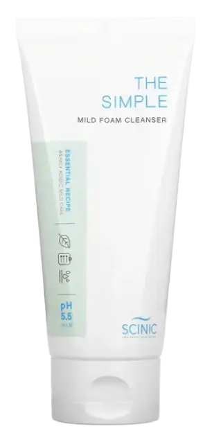 SCINIC The Simple Mild Foam Cleanser ph 5.5