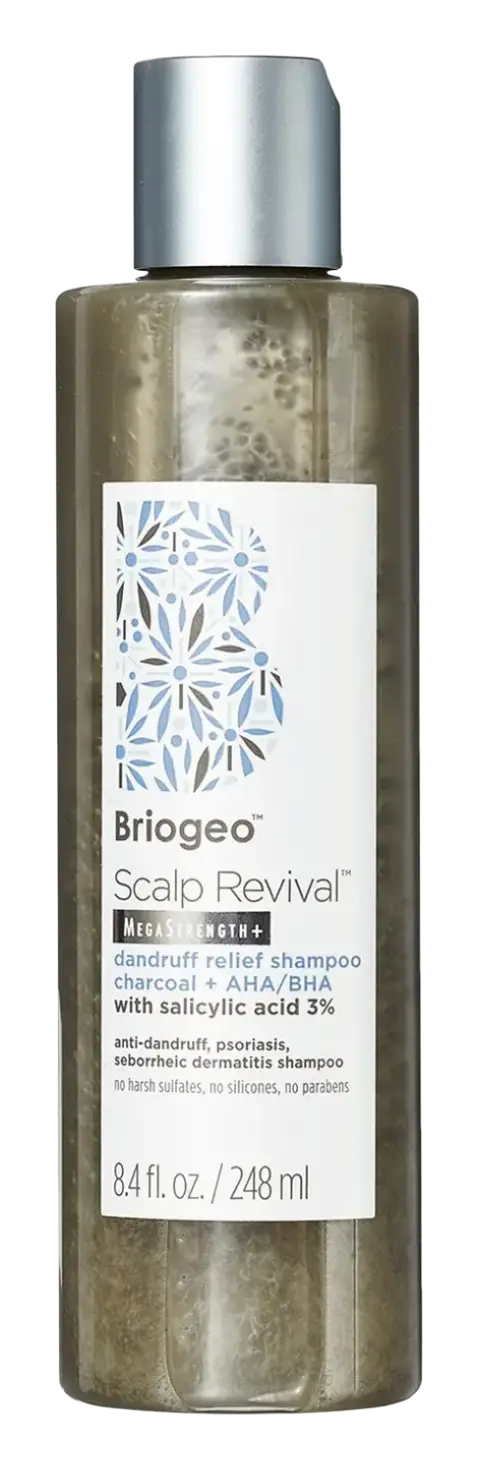 BrioGeo Scalp Revival Dandruff Relief Charcoal Shampoo