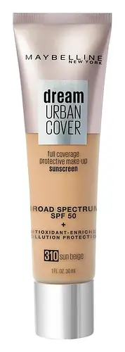 Maybelline Dream Urban Cover Foundation SPF50 310 Sun Beige
