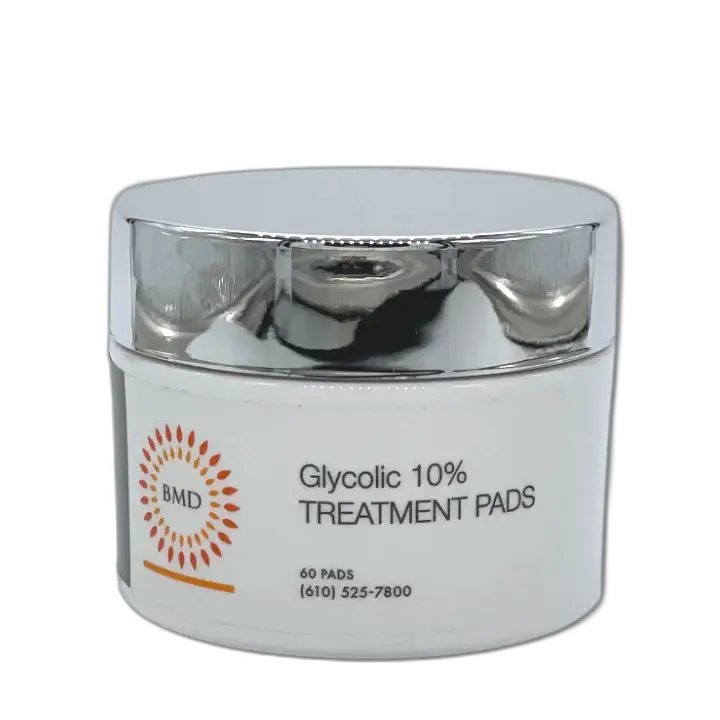 Bryn Mawr Dermatology (BMD) Glycolic 10% Treatment Pads