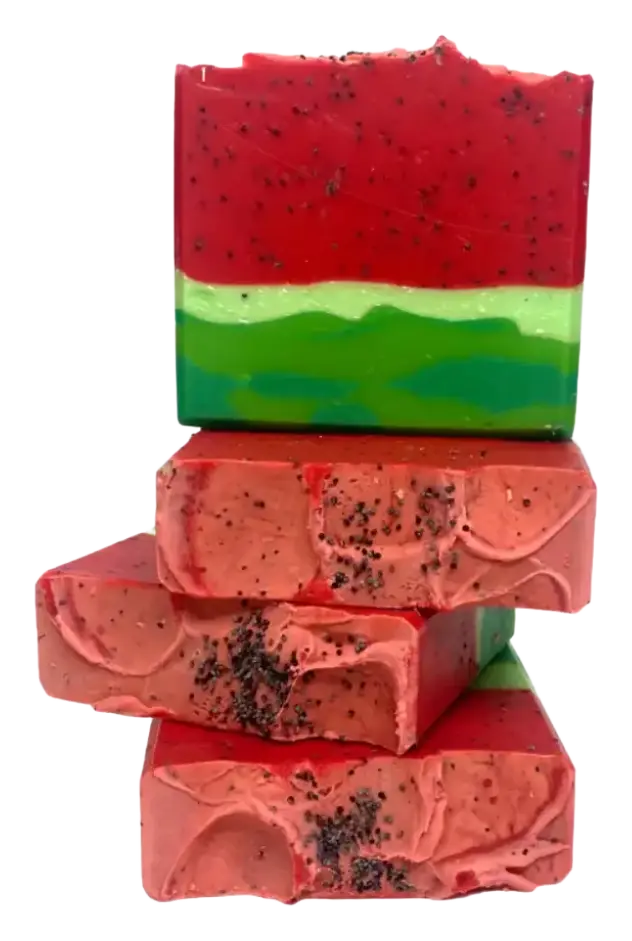 Soap Cute California Watermelon Body Bar