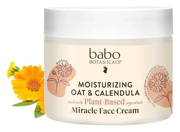 babo botanicals Moisturizing Oat & Calendula Miracle Face Cream
