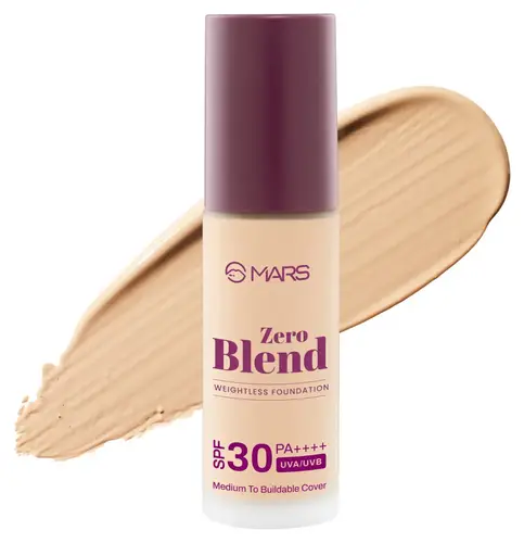 Mars Zero Blend Weightless Foundation SPF 30 PA++++ 01 Whipped Cream