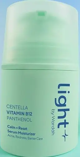 Wardah Light+ Calm + Reset Serum Moisturizer