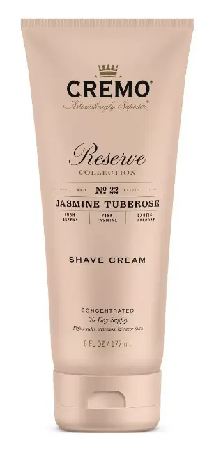 Cremo Reserve Collection Jasmine Tuberose Shave Cream