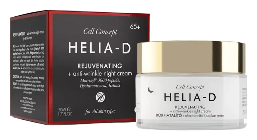 Helia-D Cell Concept Rejuvenating + Anti-Wrinkle Night Cream 65+