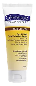 Celeteque Skin Defense Face and Body Daily Protection Cream SPF 50
