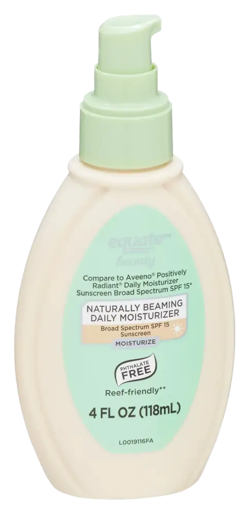 Equate Naturally Beaming SPF 15 Moisturizer