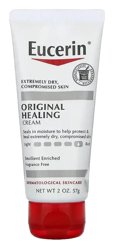 Eucerin Original Healing, Creme for Very Dry Sensitive Skin, Fragrance Free