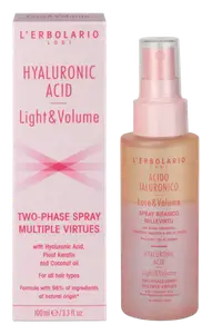 L'Erbolario Hyaluronic Acid Light & Volume Two-Phase Spray Multiple Virtues