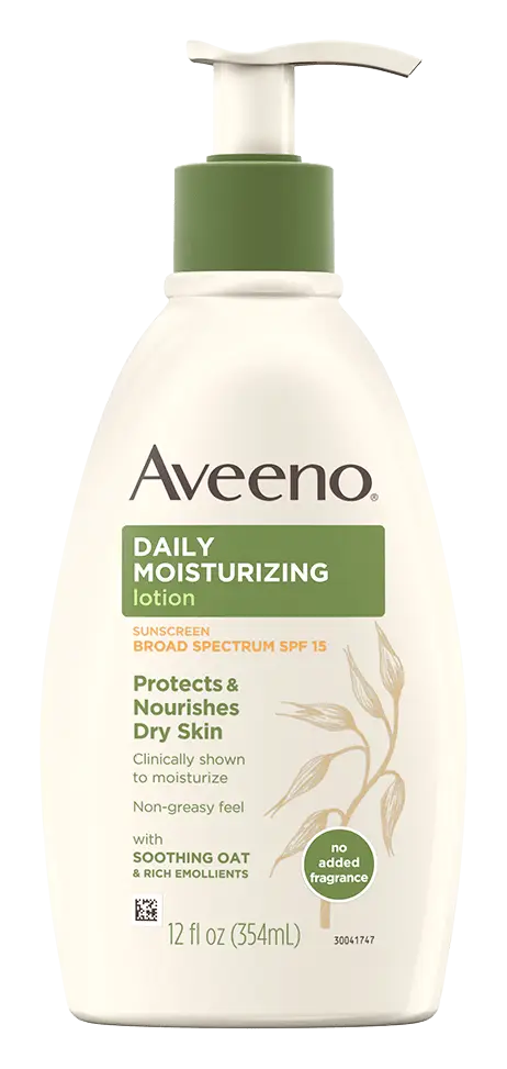 Aveeno Daily Moisturizing Lotion with Broad Spectrum SPF 15