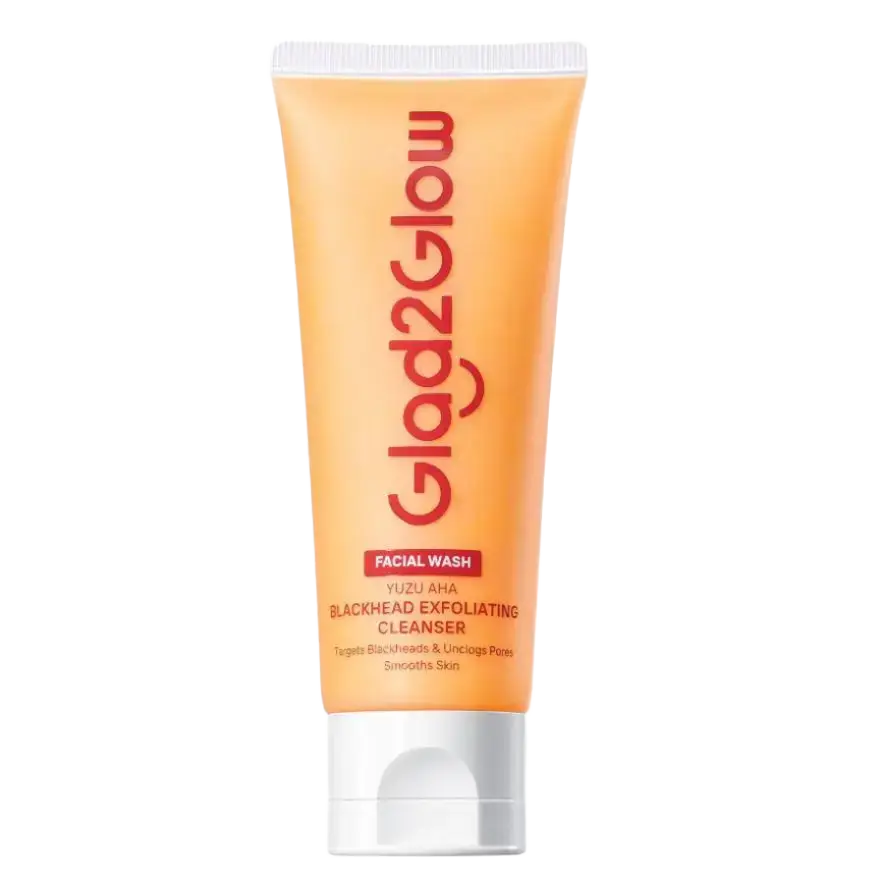 Glad2Glow Yuzu AHA Blackhead Exfoliating Cleanser