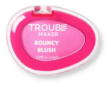 Trouble Maker Bouncy Blush Stain Bounce Hot Pink