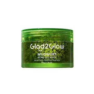 Glad2Glow Mugwort Acne Gel Mask