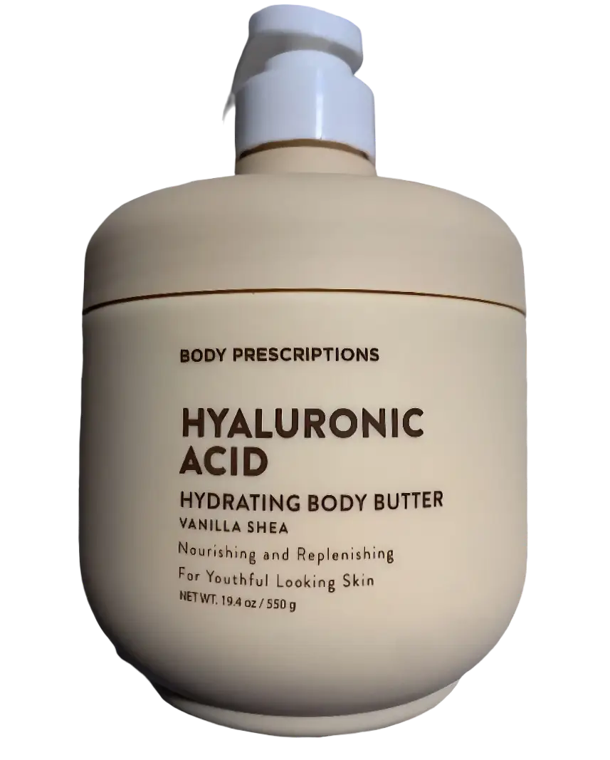 Body Prescriptions Hyaluronic Acid Hydrating Body Butter Vanilla Shea