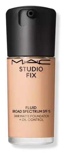 Mac Cosmetics Studio Fix Fluid SPF 15 24HR Matte Foundation + Oil Control N4.75