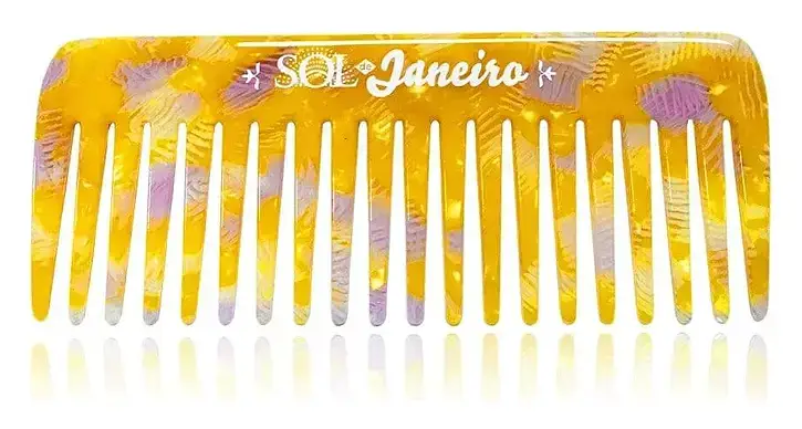Sol De Janeiro SOL Yellow Wide Tooth Comb
