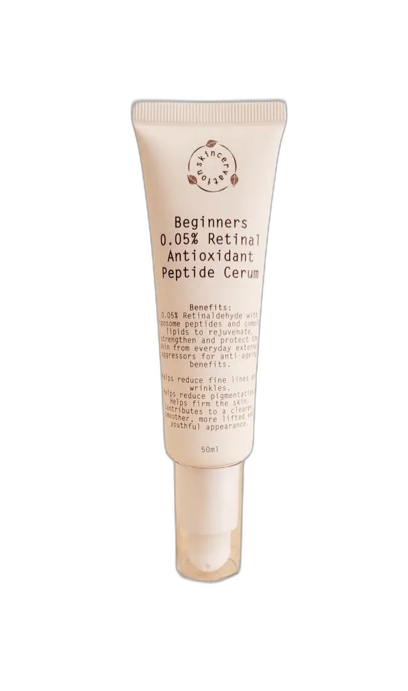 Skincervation Beginners 0.05% Retinal Antioxidant Peptide Cerum