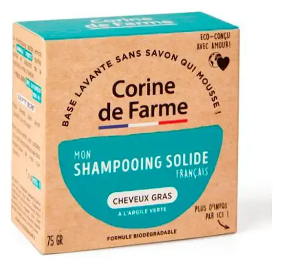 Corine de Farme Mon Shampooing Solide Cheveux Gras