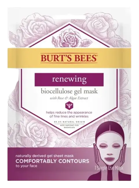 Burt's Bees Renewing Biocellulose Gel Mask