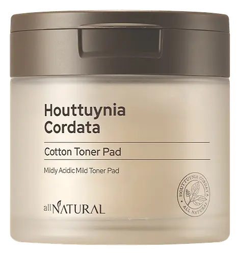 All Natural Houttuynia Cordata Cotton Toner Pad